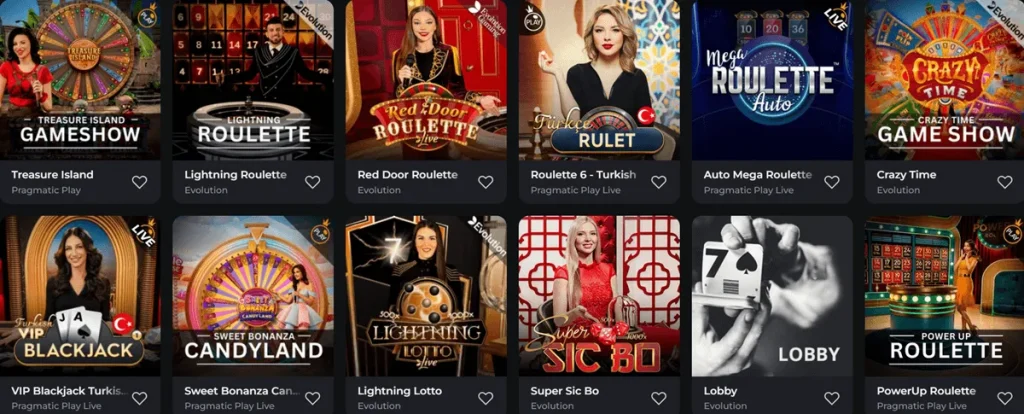 Kasyno na żywo w BetOnRed